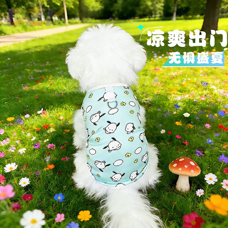 宠物服饰狗狗小猫衣服小狗背心春款春夏猫咪小型犬比熊春季服装m8