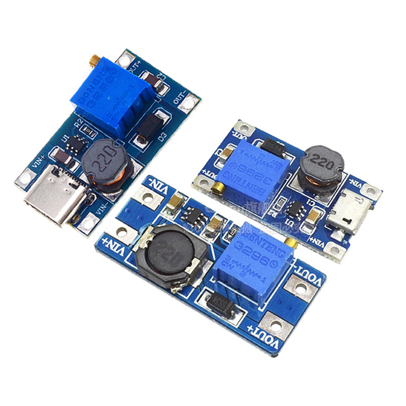 dc-dc升压模块 sx1308可调升压模块/2a升压板 带micro/2a升压板
