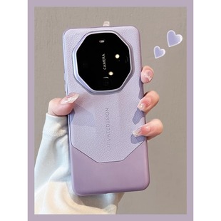 适用华为mate60pro手机壳新款 超薄 mate40素皮mt50外壳rs非凡大师m60保时捷meta保护壳套高级感全包镜头男女款