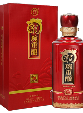 龙琬酱酒酱香型秦池53度