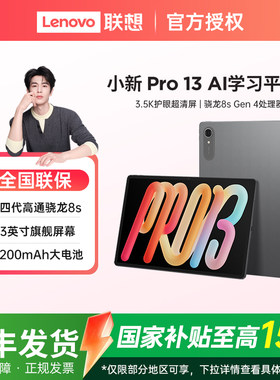【享政府补贴】Lenovo/联想 小新平板pro 13 学生平板电脑联想游戏 电竞 AI平板大学生平板 TB376FC