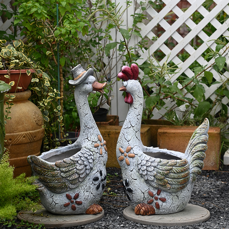 花园装饰庭院创意个性艺术花缸