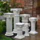 户外欧式 罗马柱摆件落地高罗马花盆花园装 饰庭院布置橱窗婚庆路引