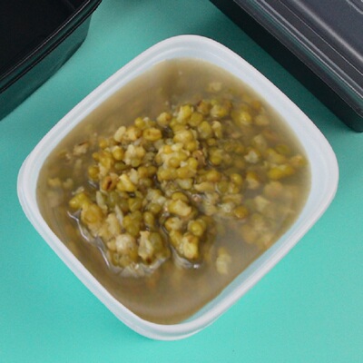 绿豆汤打包盒带盖子密封方形汤碗一次性饭盒650ml炒饭食品级外送