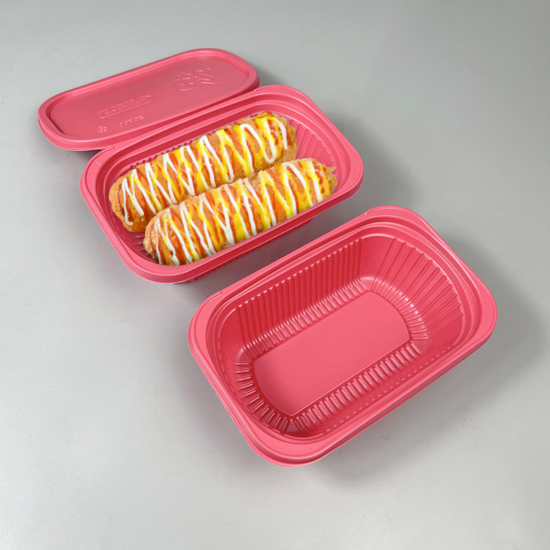 章鱼小丸子包装盒餐盒一次性外卖饭盒便当盒子可微波炉加热打包盒