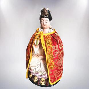 新款佛像披风斗篷娘娘衣袍观音菩萨龙凤披肩神明财神关公袍神像披
