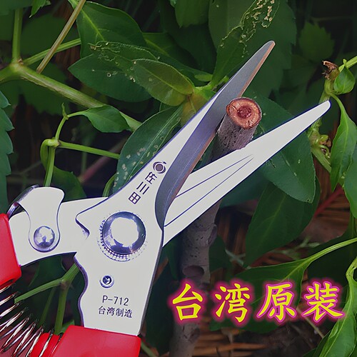 佐川田712不锈钢剪刀花艺蔬果剪