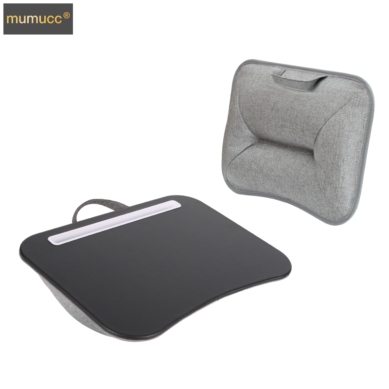 mumucc泡沫粒子腰枕桌