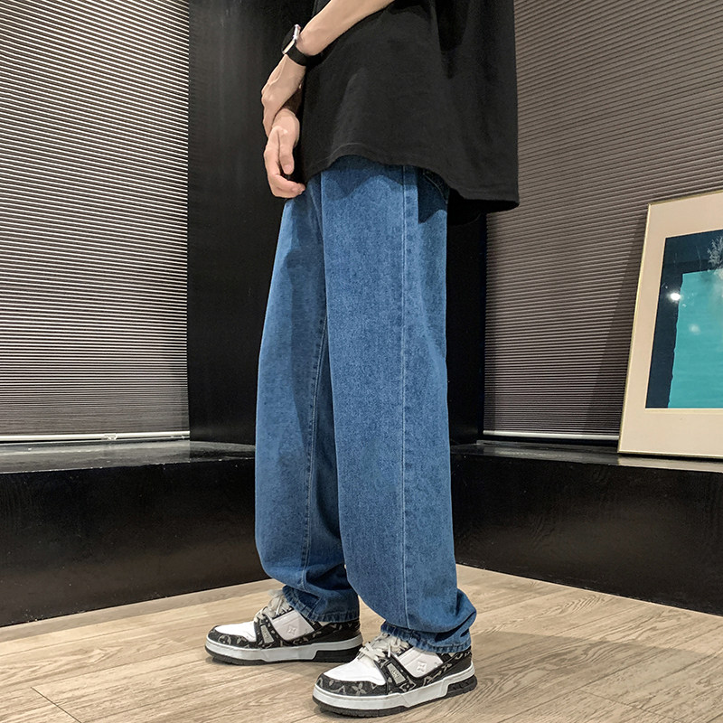 1015-2货号WK379-P45春季街头j简约百搭休闲舒适牛仔男女裤控68,男装休闲裤,星座1015-2