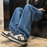 1015-2货号WK379-P45春季街头j简约百搭休闲舒适牛仔男女裤控68，男装休闲裤，星座1015-2