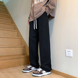 XZ1015-2货号BK012-P55春季百搭街头显瘦直筒简约休闲长裤男控78，男装休闲裤，星座1015-2