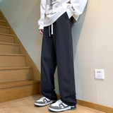 XZ1015-2货号BK012-P55春季百搭街头显瘦直筒简约休闲长裤男控78，男装休闲裤，星座1015-2