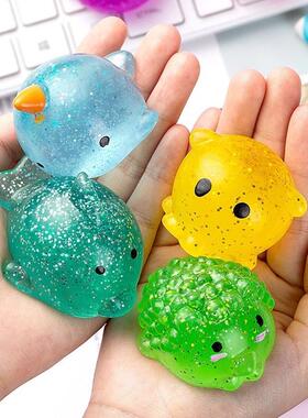 Big Size Transparent Squishy Toys for Kids Mochi Squishies K