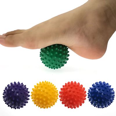 Durable PVC Spiky Massage Ball Trigger Point Sport Fitness H