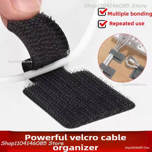 Reusable Cable Ties Velcro Ties Self-Adhesive Power Cord Cab