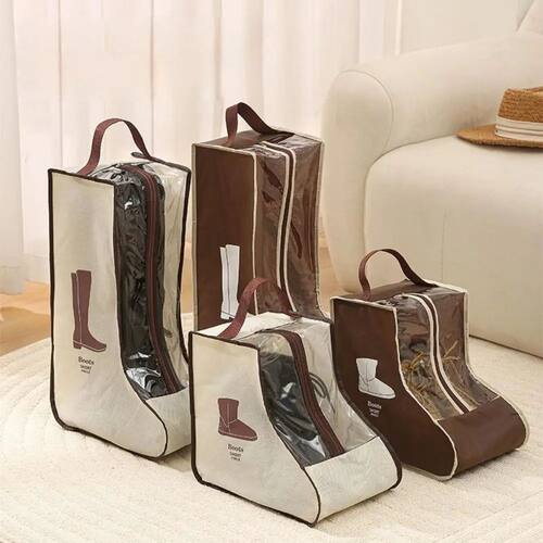 1/2PC Multi-Functional Shoes Storage Bag with Handle Foldabl