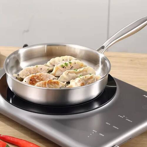 304 Stainless Steel Frying Pan, NonStick Pan Fried Steak Pot