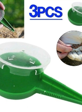 3pcs Plant Seed Sower Dispenser Garden Plant Spreaders