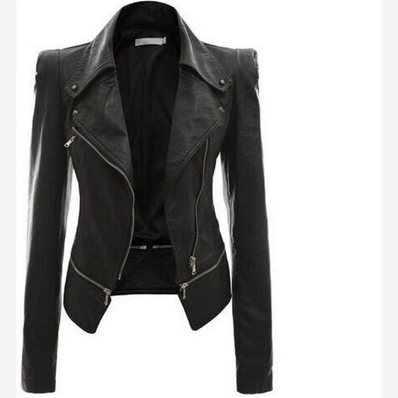 2018 Winter Pu Jacket 皮夹克 Coat For Women Jackets