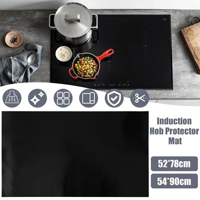 Induction Hob Protector Mat Large Silicone Induction Cooktop