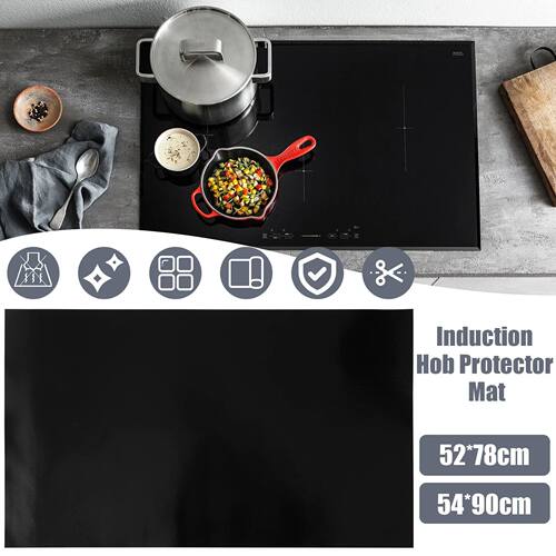 Induction Hob Protector Mat Large Silicone Induction Cooktop
