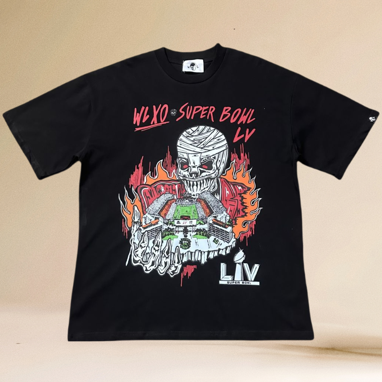 thumbnail for WARREN LOTAS AMERICAN STREET SHORT-SLEEVED HIP-HOP PRINT WEST COAST TRENDY HIGH STREET CASUAL T-SHIRT