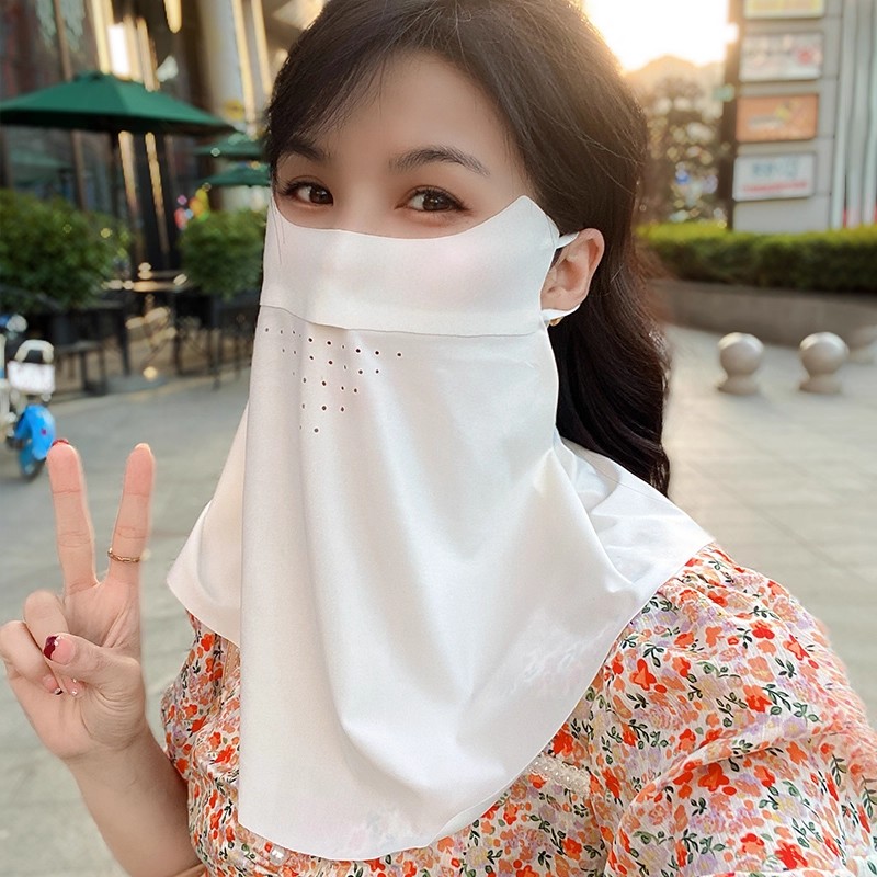 2025新款夏季无痕防晒面罩
