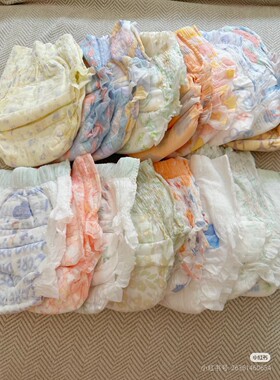 100片米菲微生态拉拉裤XXL夏季薄婴儿纸尿裤XL尿不湿经济简装同厂
