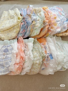 100片米菲微生态拉拉裤XXL夏季薄婴儿纸尿裤XL尿不湿经济简装同厂