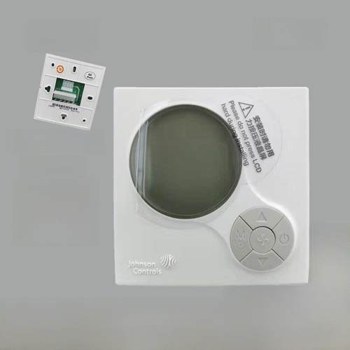 江森t6634 - te20 - 9jso风扇盘管恒温器空调加热和冷却液晶恒温