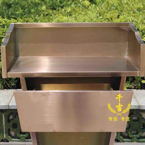 包邮户外不锈钢演讲台物业登记台保安礼宾台咨客发言台迎宾接待台