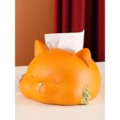 化斯堪 卧室个性 纳 纸巾盒简单 轻奢高端纸巾盒客厅创意在可爱