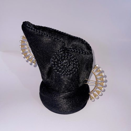 娇饰一体艺考独舞古典舞发髻