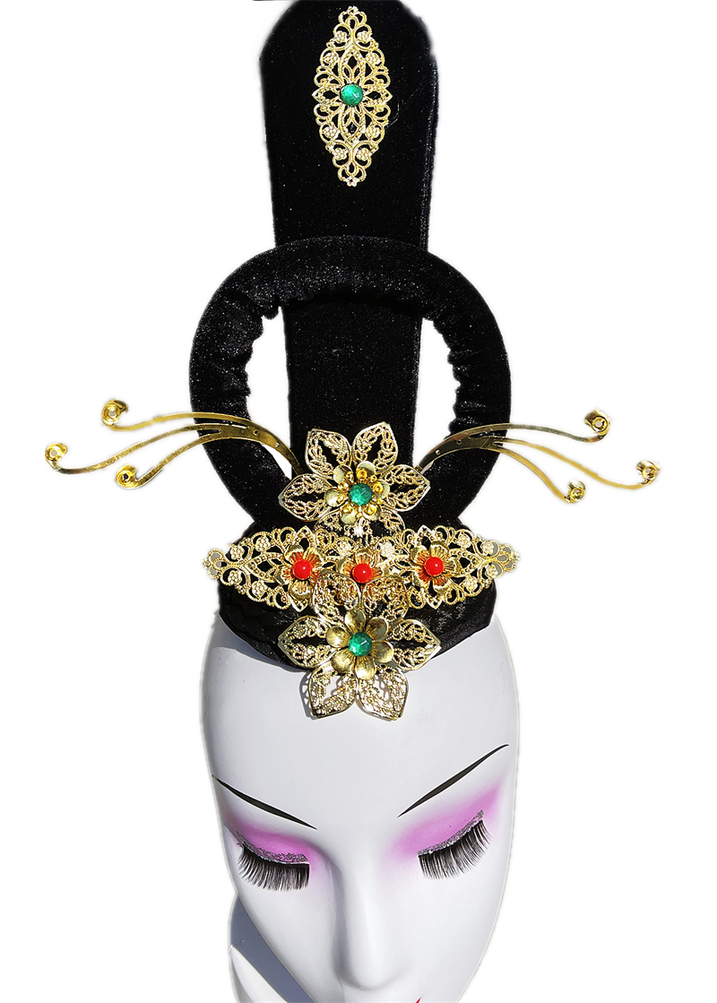 杜甫舞剧汉服古装头饰套装雅克丝