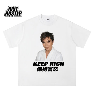 保持富态KrisJenner短袖T恤