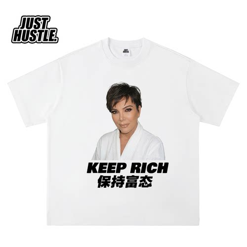 保持富态KrisJenner短袖T恤