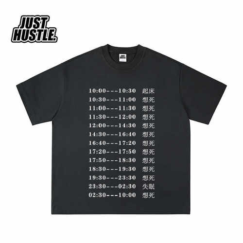 半袖文字青年重磅短袖T恤文字