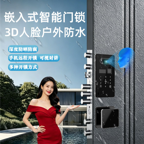 限时官方立减10%嵌入式智能门锁