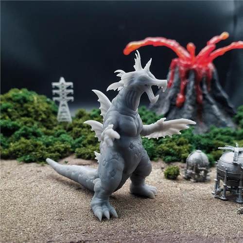 潮玩DIY手工 梦比优斯奥特曼明鉴怪兽 佐亚穆鲁奇 1/43模手办场景