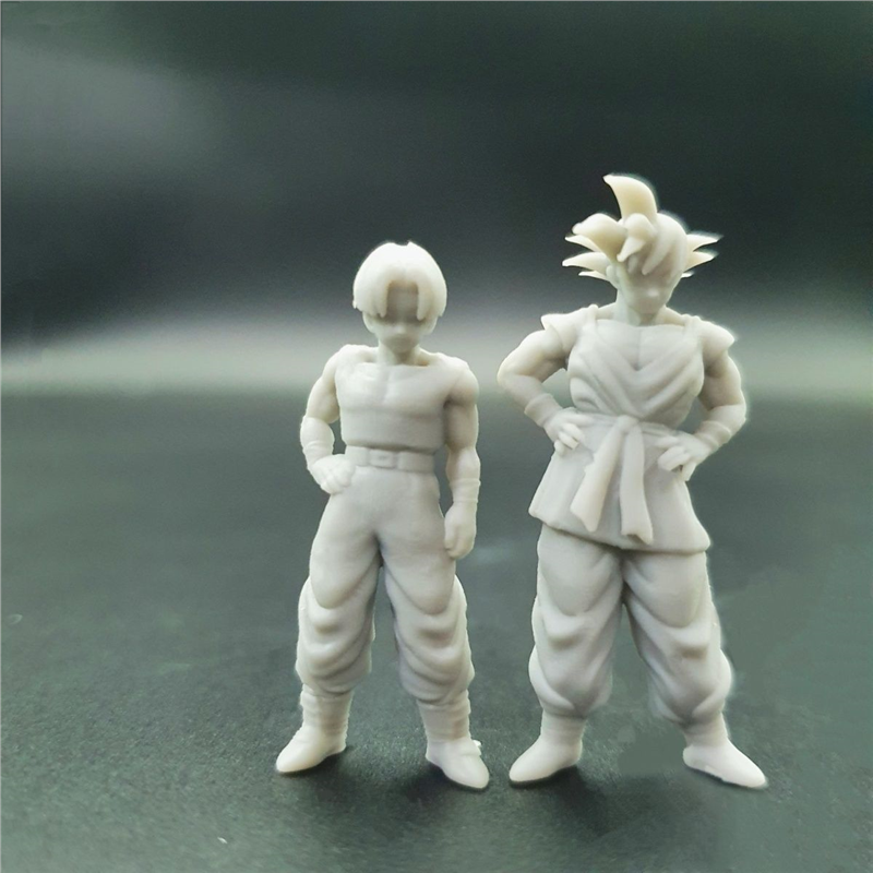 潮玩DIY手工龙珠GT系列青年克兰克斯1/43人偶模型手办场景