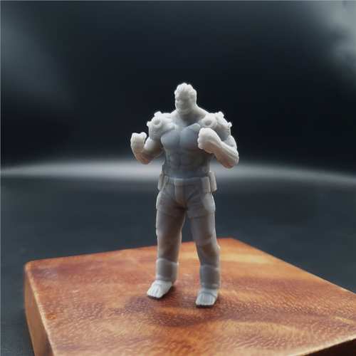 潮玩DIY手工 穿越火线幽灵系列 武装终结者 1/43模型手办场景