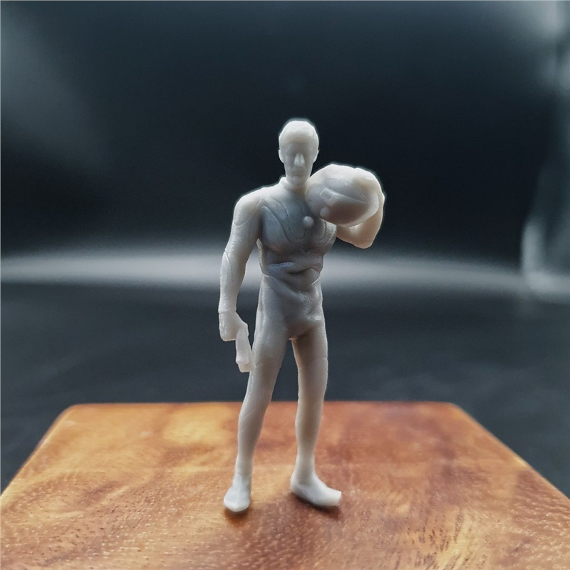 潮玩DIY手工 初代奥特曼皮套演员 A款 1/43模型手办场景