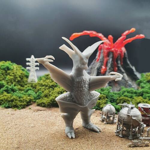 还原剧中潮玩DIY手办赛文奥特手办名鉴基耶龙星兽1/64模型手场景