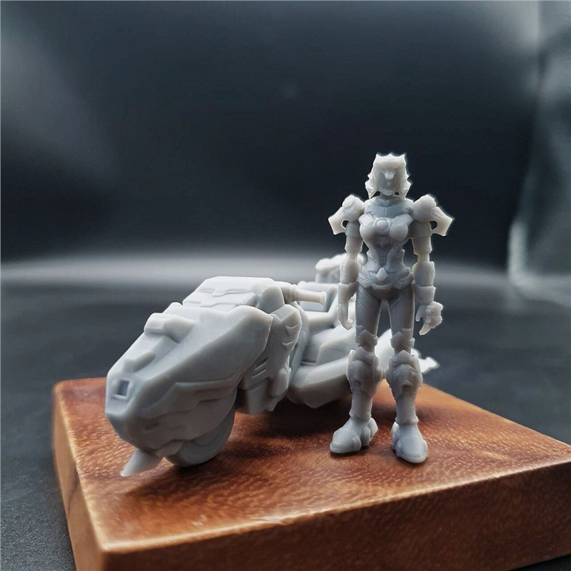 潮玩DIY手工 超兽武装系列 风影战车 1/43模型手办场景