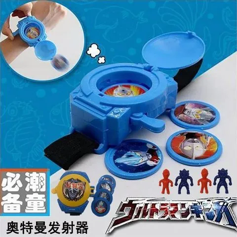 玩具手表银河召唤器手表晶片弹射发射器儿童