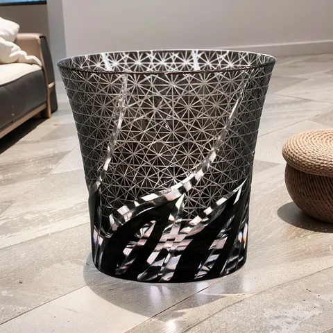 家用酒杯威士忌日本日式江户切子装饰品进口东洋佐佐木玻璃杯水晶