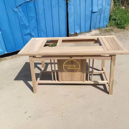 新中式小茶桌阳台家用全实木茶台