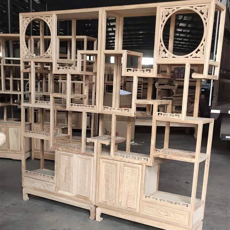实木中式博古古董架展示架架