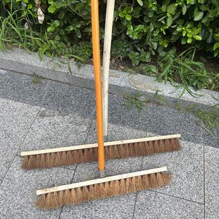 工业刷洗厨房墙刷子扫把洗车长柄棕毛车刷清洁地刷大号木柄地板刷