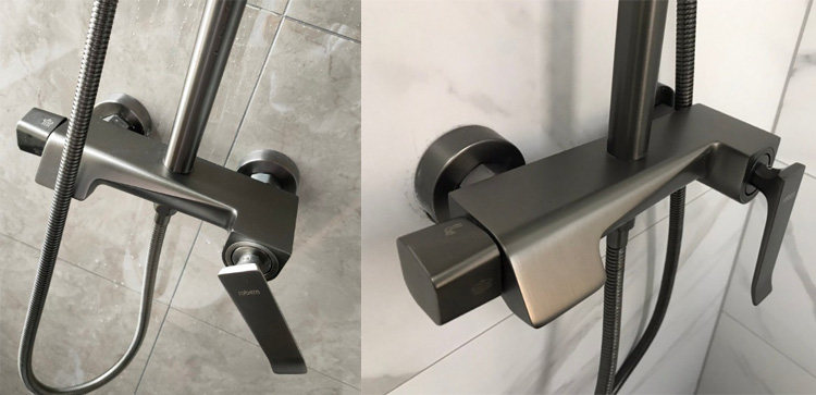 高加宽水龙头墙洒装饰盖盖色浴花遮丑盖枪灰加花洒淋龙头座底座子